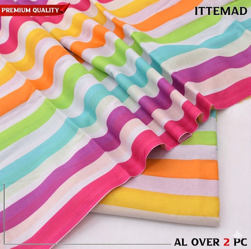 Ittemad Textile Vol 1 Allover Printed Lawn 2PC Suit