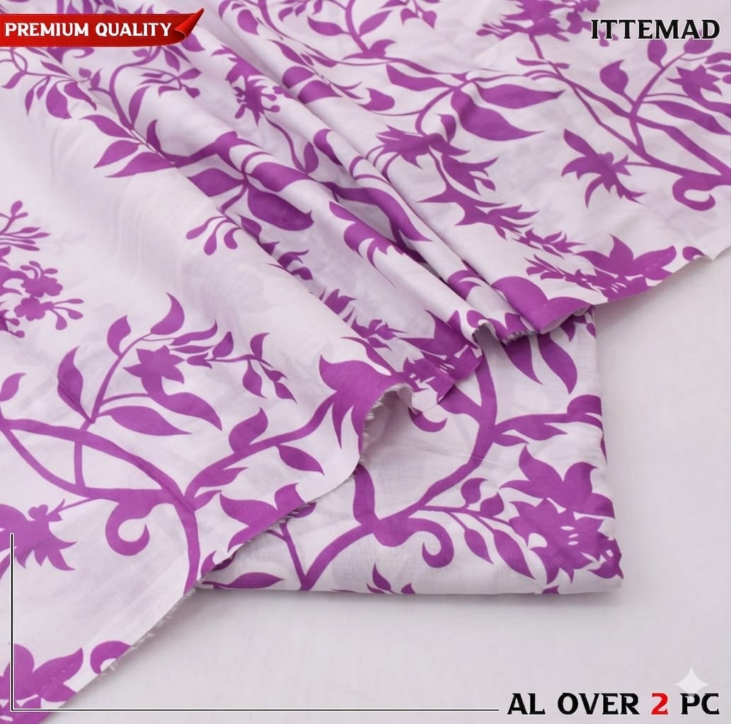Ittemad Textile Vol 1 Allover Printed Lawn 2PC Suit
