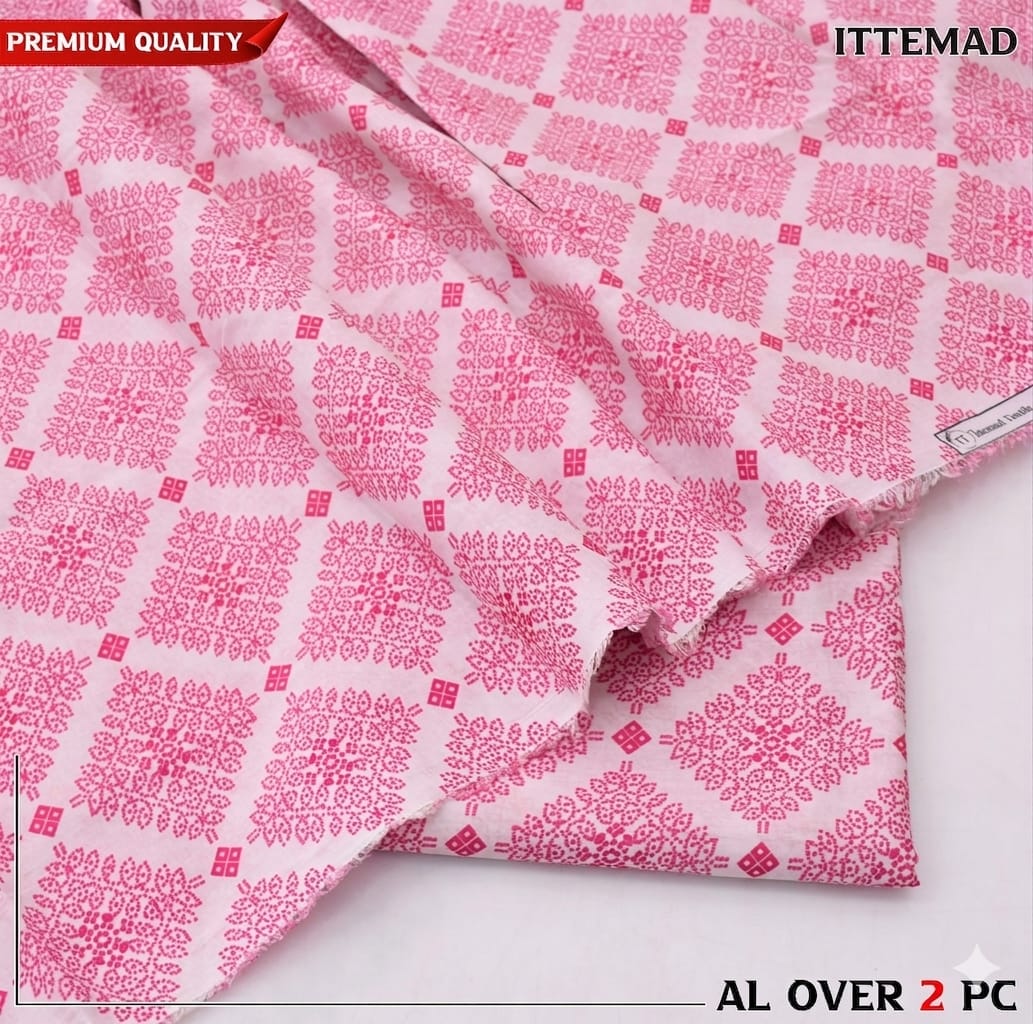 Ittemad Textile Vol 1 Allover Printed Lawn 2PC Suit