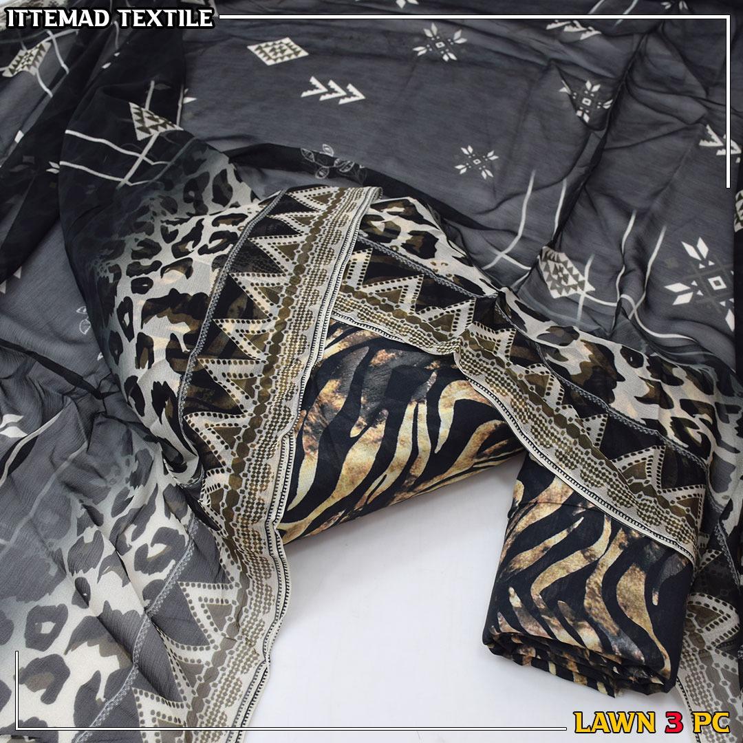 ITTIMAD TEXTILE VOL-2 – ALL-OVER SUIT WITH PURE BHAMPAR DUPATTA