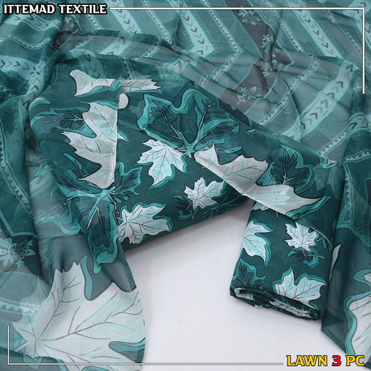 ITTIMAD TEXTILE VOL-2 – ALL-OVER SUIT WITH PURE BHAMPAR DUPATTA