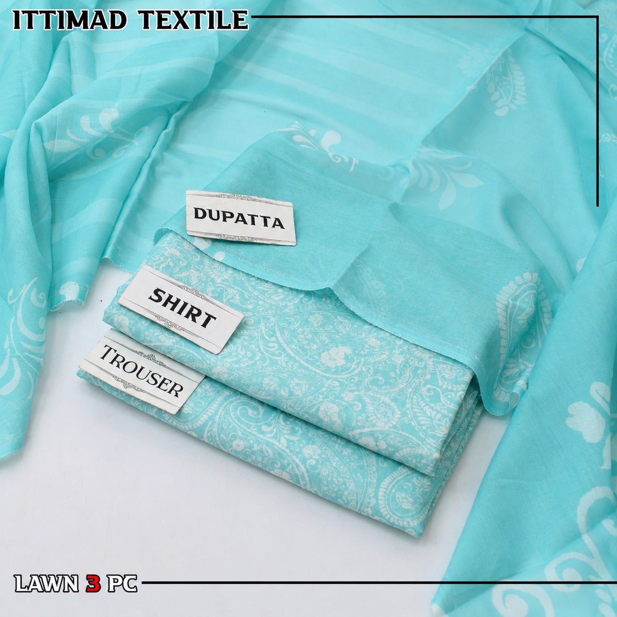 ITTIMAD TEXTILE VOL-4 Allover Suit with Soft Voil Lawn Dupatta