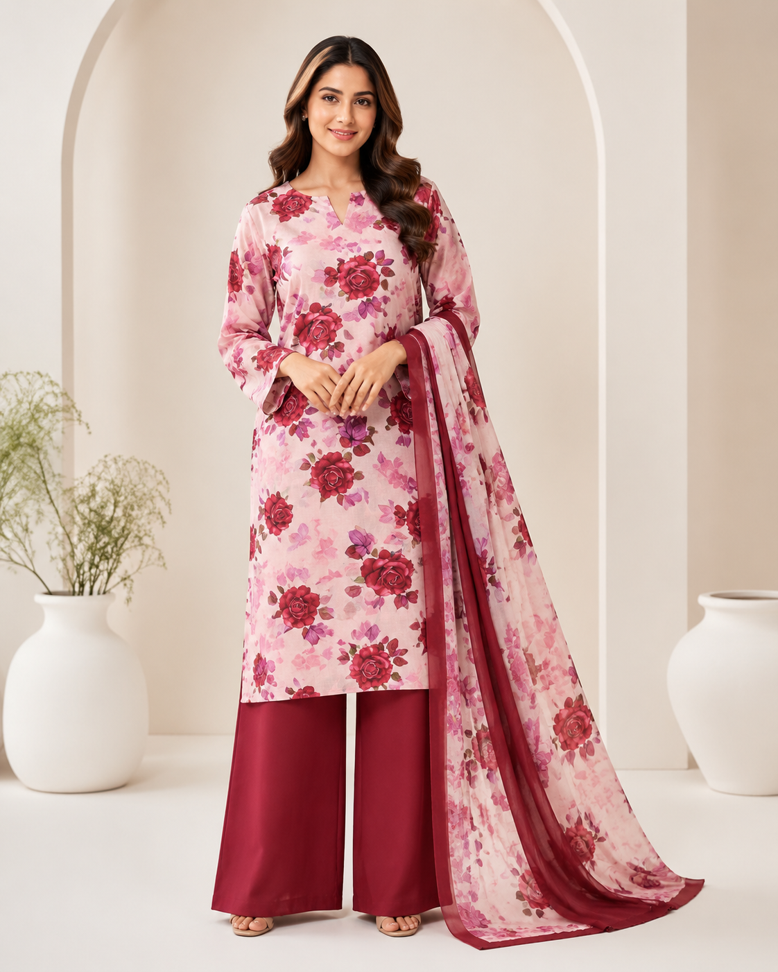 Bana Dora 3 Piece Lawn Suit