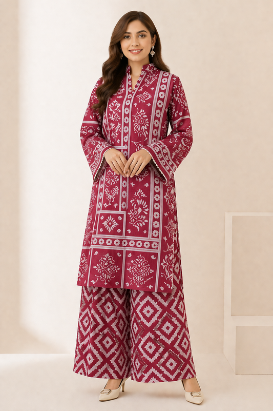 Ittimad Textile VOL 2 – Bana Dora Allover Lawn 2pcs