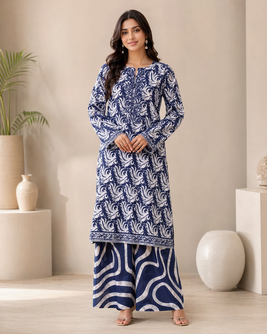 Ittimad Textile VOL 2 – Bana Dora Allover Lawn 2pcs