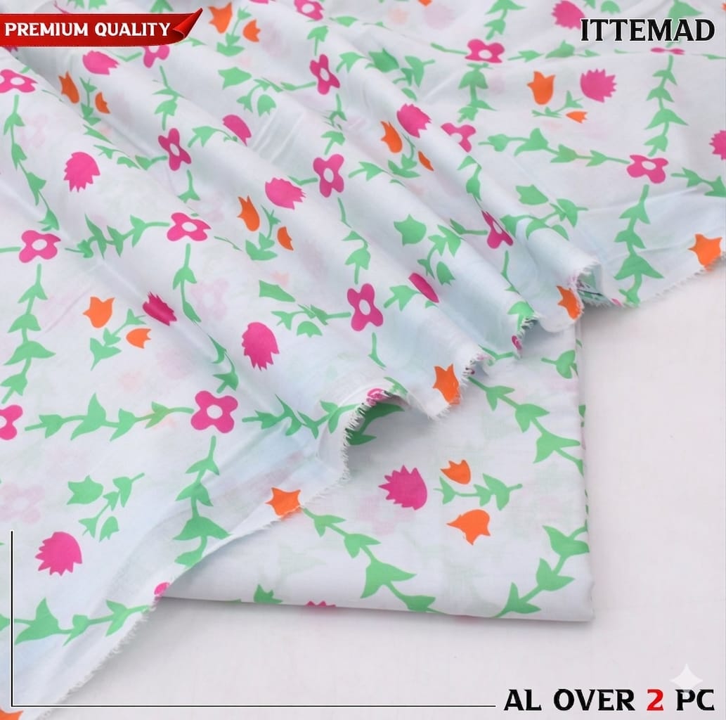 Ittemad Textile Vol 1 Allover Printed Lawn 2PC Suit