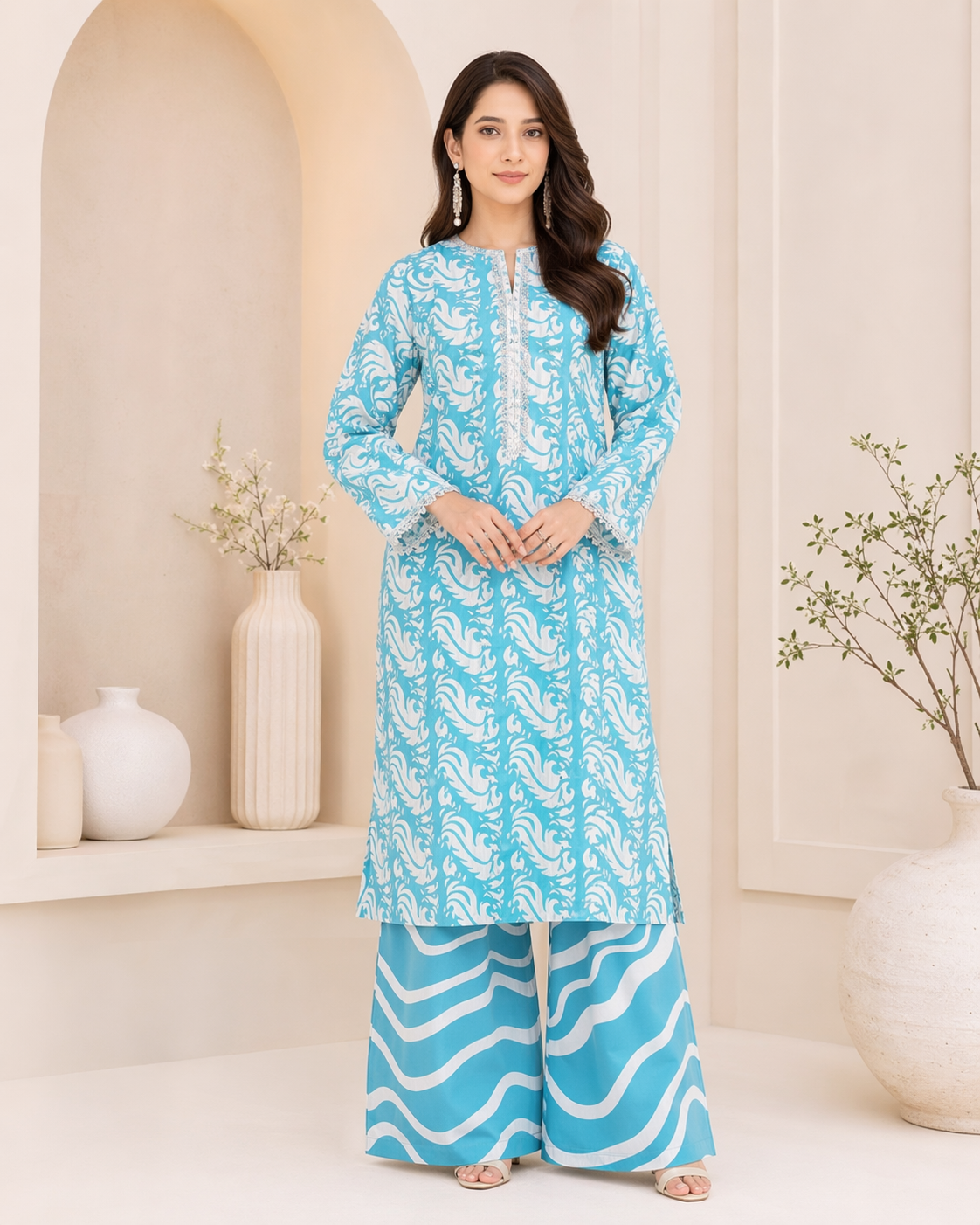 Ittimad Textile VOL 2 – Bana Dora Allover Lawn 2pcs