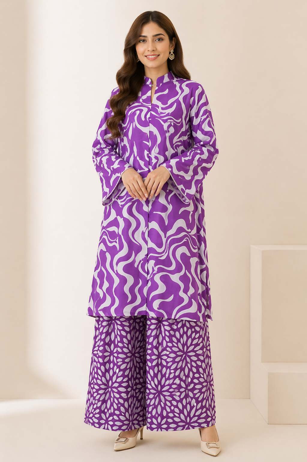 Ittimad Textile VOL 2 – Bana Dora Allover Lawn 2pcs