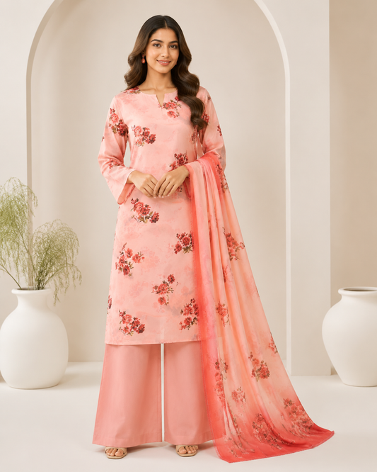 Bana Dora 3 Piece Lawn Suit