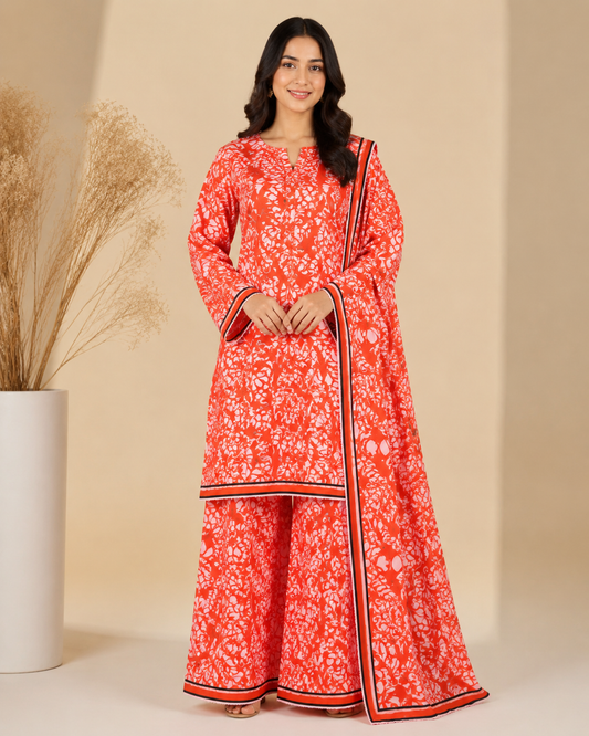 ITTIMAD TEXTILE VOL-4 Allover Suit with Soft Voil Lawn Dupatta