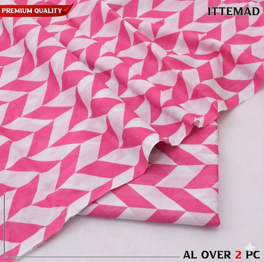 Ittemad Textile Vol 1 Allover Printed Lawn 2PC Suit