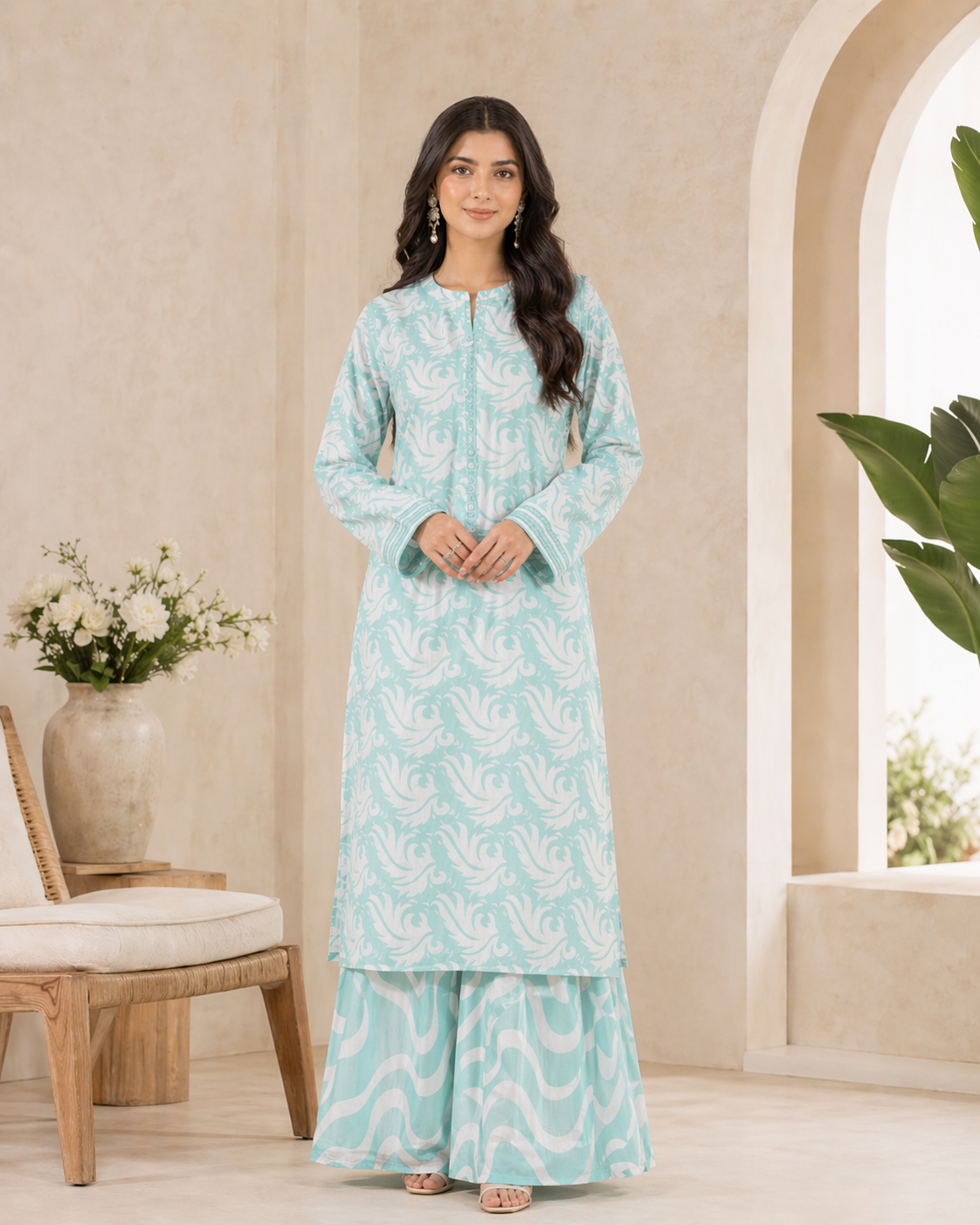Ittimad Textile VOL 2 – Bana Dora Allover Lawn 2pcs