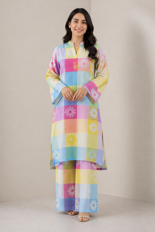 Ittimad Textile VOL 2 – Bana Dora Allover Lawn 2pcs