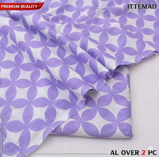 Ittemad Textile Vol 1 Allover Printed Lawn 2PC Suit