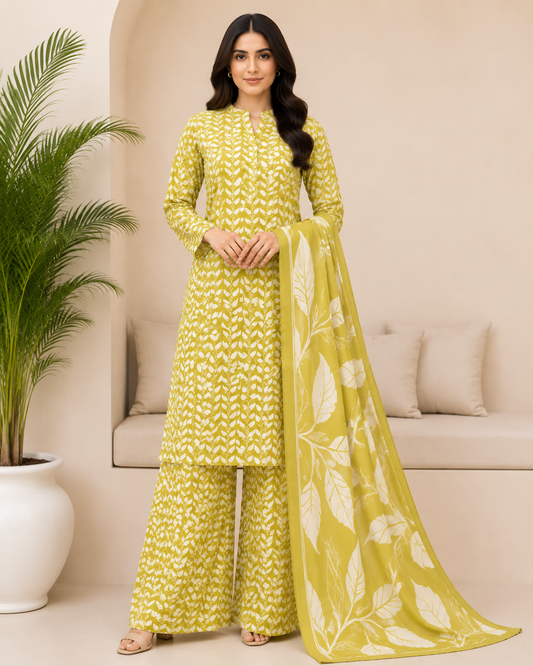 ITTIMAD TEXTILE VOL-2 – ALL-OVER SUIT WITH PURE BHAMPAR DUPATTA