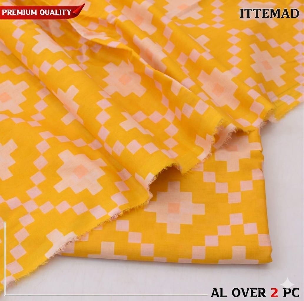 Ittemad Textile Vol 1 Allover Printed Lawn 2PC Suit