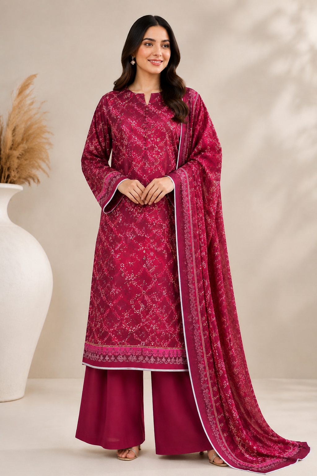 Bana Dora 3 Piece Lawn Suit
