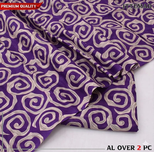 Ittemad Textile Vol 1 Allover Printed Lawn 2PC Suit