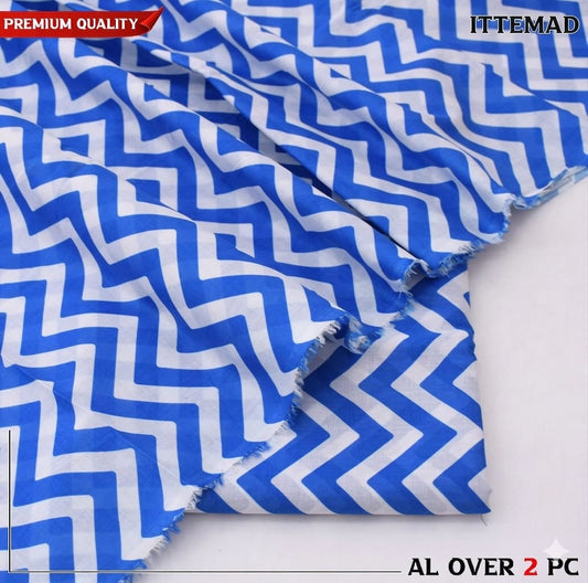 Ittemad Textile Vol 1 Allover Printed Lawn 2PC Suit