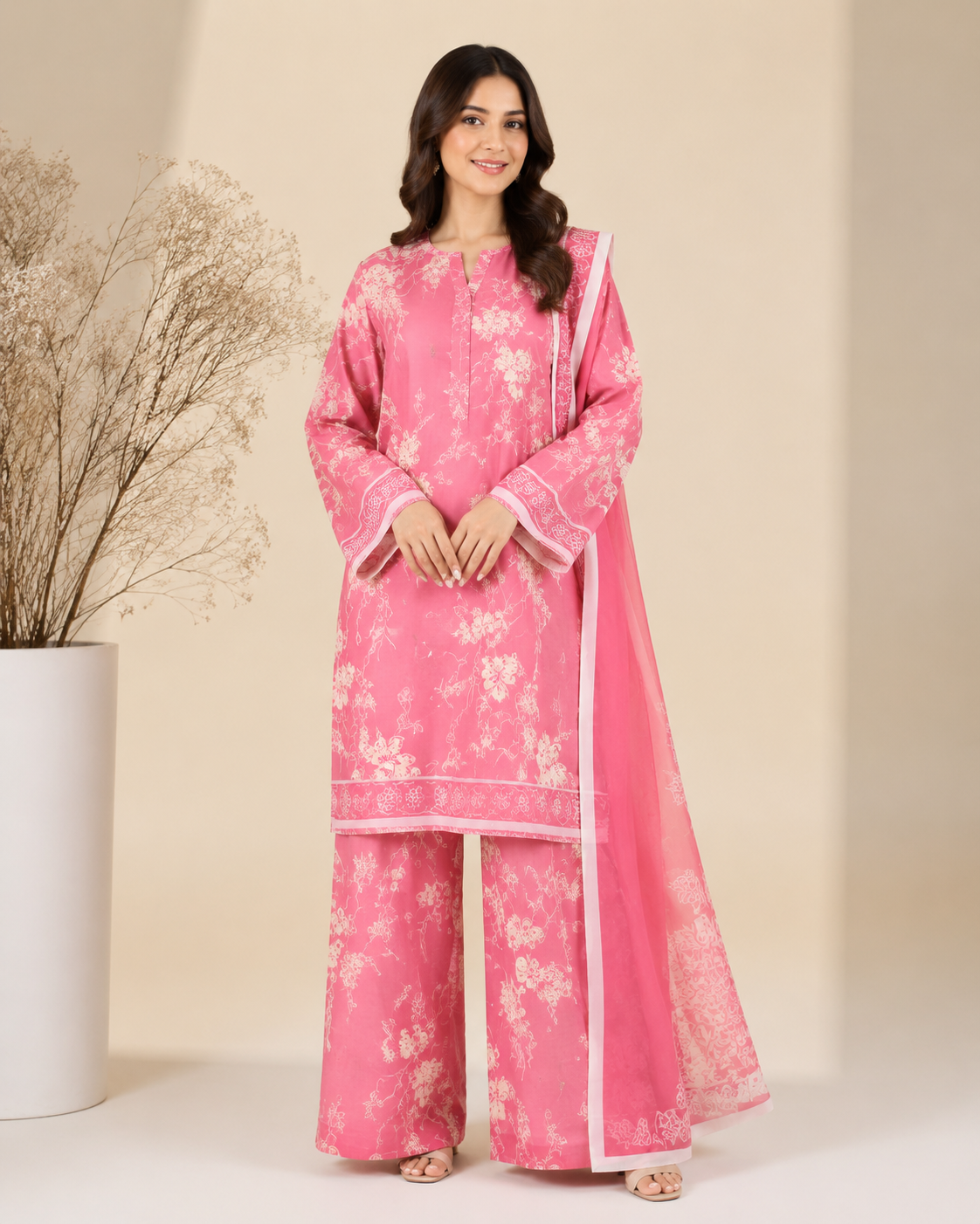 ITTIMAD TEXTILE VOL-4 Allover Suit with Soft Voil Lawn Dupatta