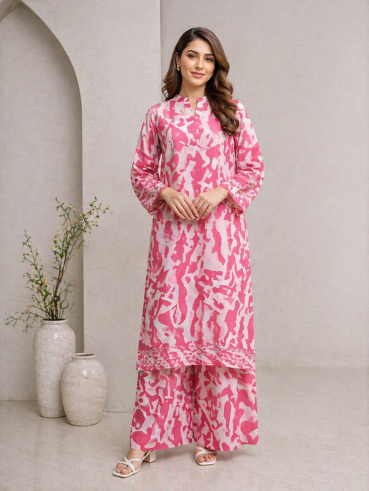 Ittimad Textile VOL 2 – Bana Dora Allover Lawn 2pcs
