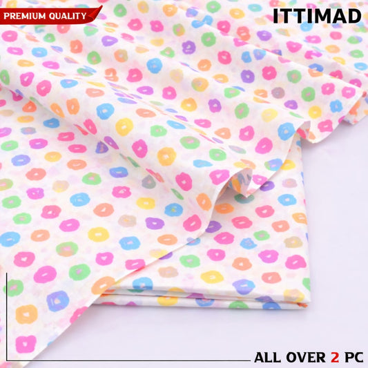 Ittemad Textile Vol 1 Allover Printed Lawn 2PC Suit