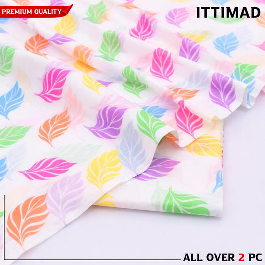 Ittemad Textile Vol 1 Allover Printed Lawn 2PC Suit