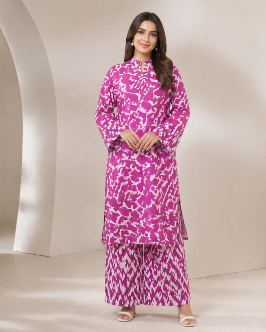 Ittimad Textile VOL 2 – Bana Dora Allover Lawn 2pcs