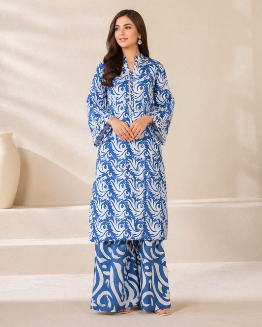 Ittimad Textile VOL 2 – Bana Dora Allover Lawn 2pcs