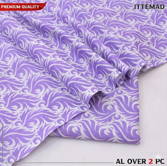 Ittemad Textile Vol 1 Allover Printed Lawn 2PC Suit