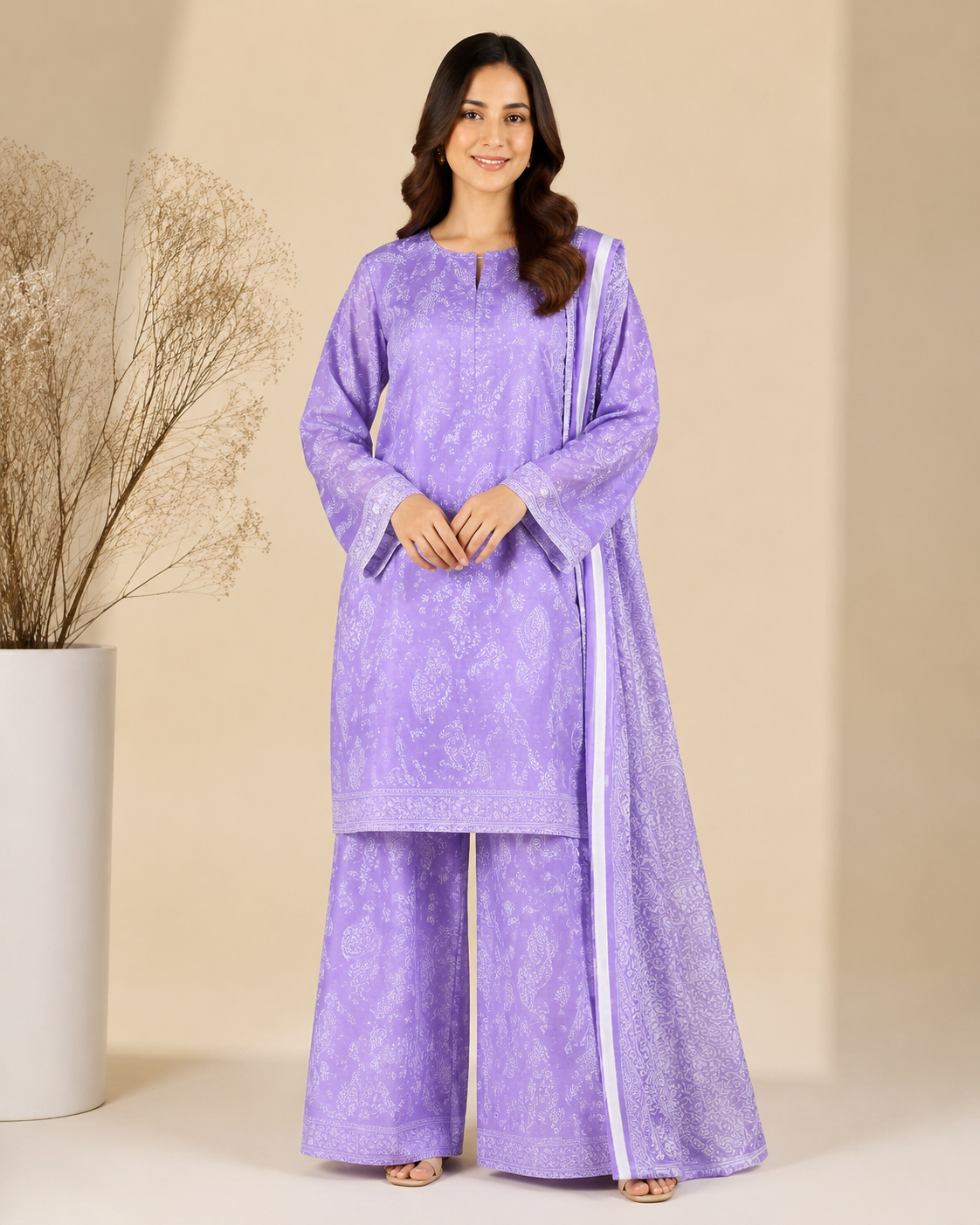 ITTIMAD TEXTILE VOL-4 Allover Suit with Soft Voil Lawn Dupatta