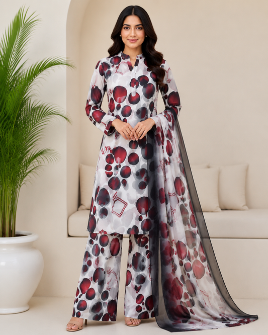 ITTIMAD TEXTILE VOL-2 – ALL-OVER SUIT WITH PURE BHAMPAR DUPATTA