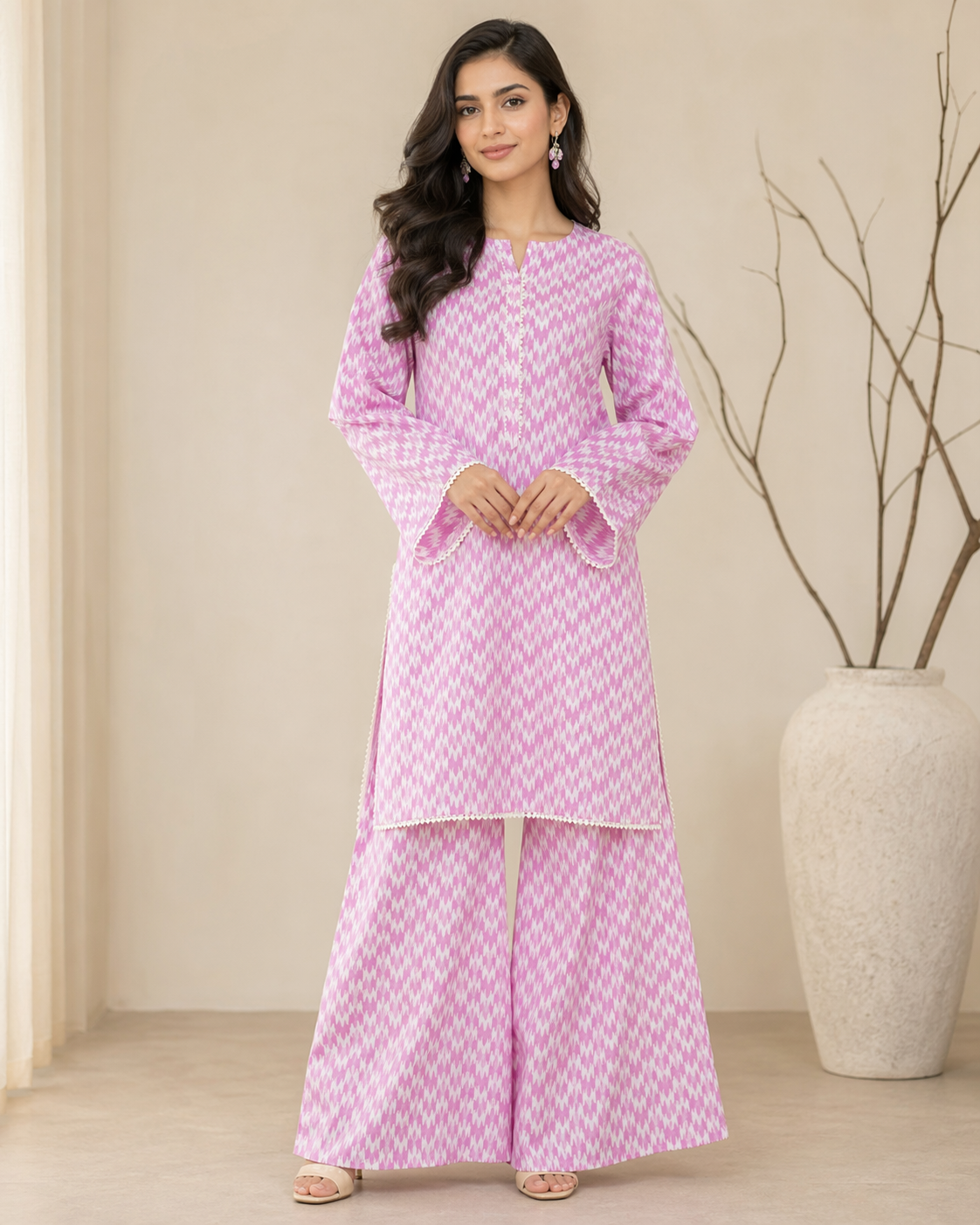 Ittimad Textile VOL 2 – Bana Dora Allover Lawn 2pcs