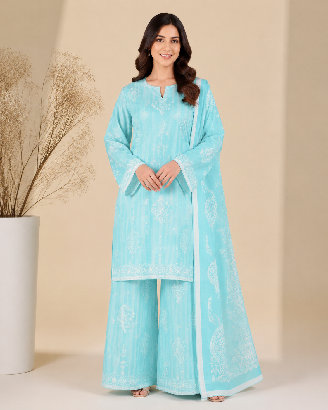 ITTIMAD TEXTILE VOL-4 Allover Suit with Soft Voil Lawn Dupatta