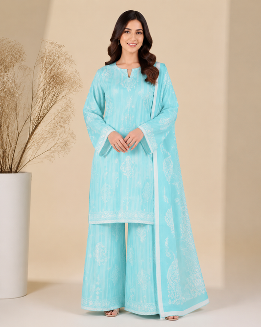 ITTIMAD TEXTILE VOL-4 Allover Suit with Soft Voil Lawn Dupatta
