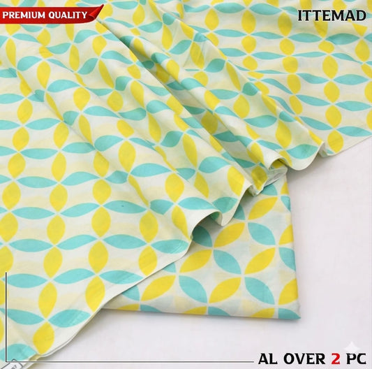Ittemad Textile Vol 1 Allover Printed Lawn 2PC Suit