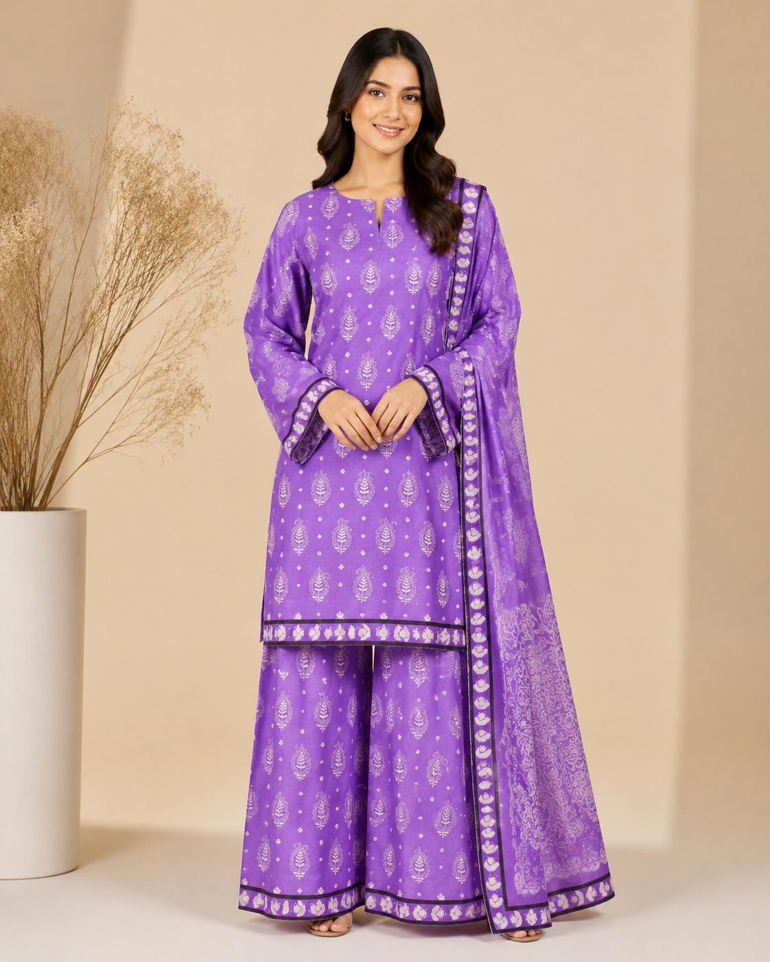 ITTIMAD TEXTILE VOL-4 Allover Suit with Soft Voil Lawn Dupatta