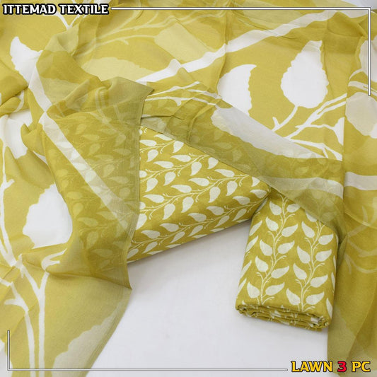 ITTIMAD TEXTILE VOL-2 – ALL-OVER SUIT WITH PURE BHAMPAR DUPATTA