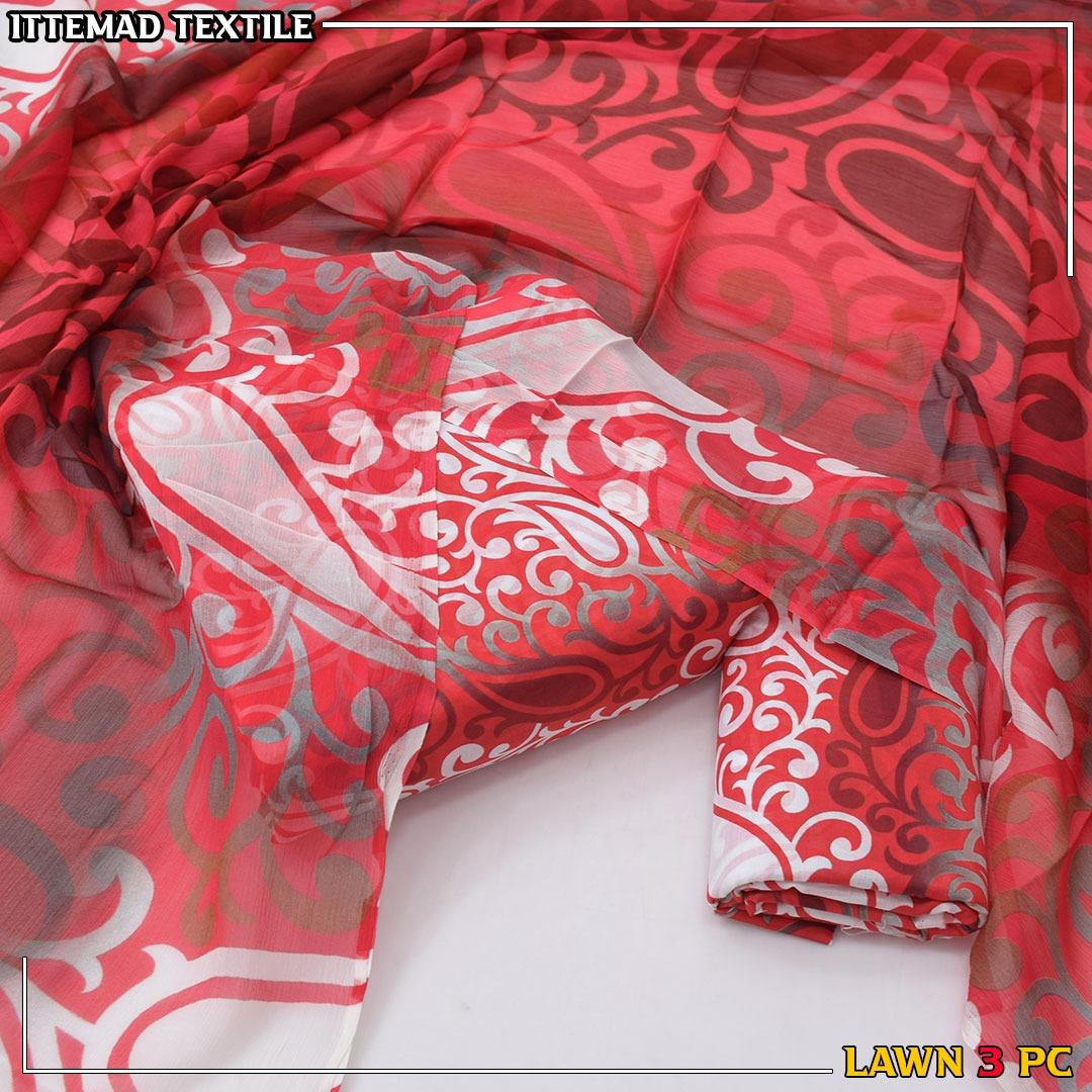ITTIMAD TEXTILE VOL-2 – ALL-OVER SUIT WITH PURE BHAMPAR DUPATTA