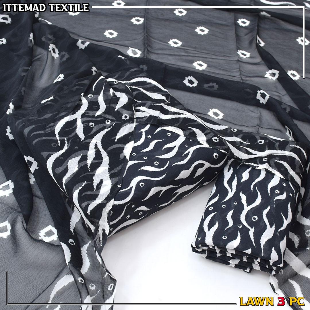 ITTIMAD TEXTILE VOL-2 – ALL-OVER SUIT WITH PURE BHAMPAR DUPATTA