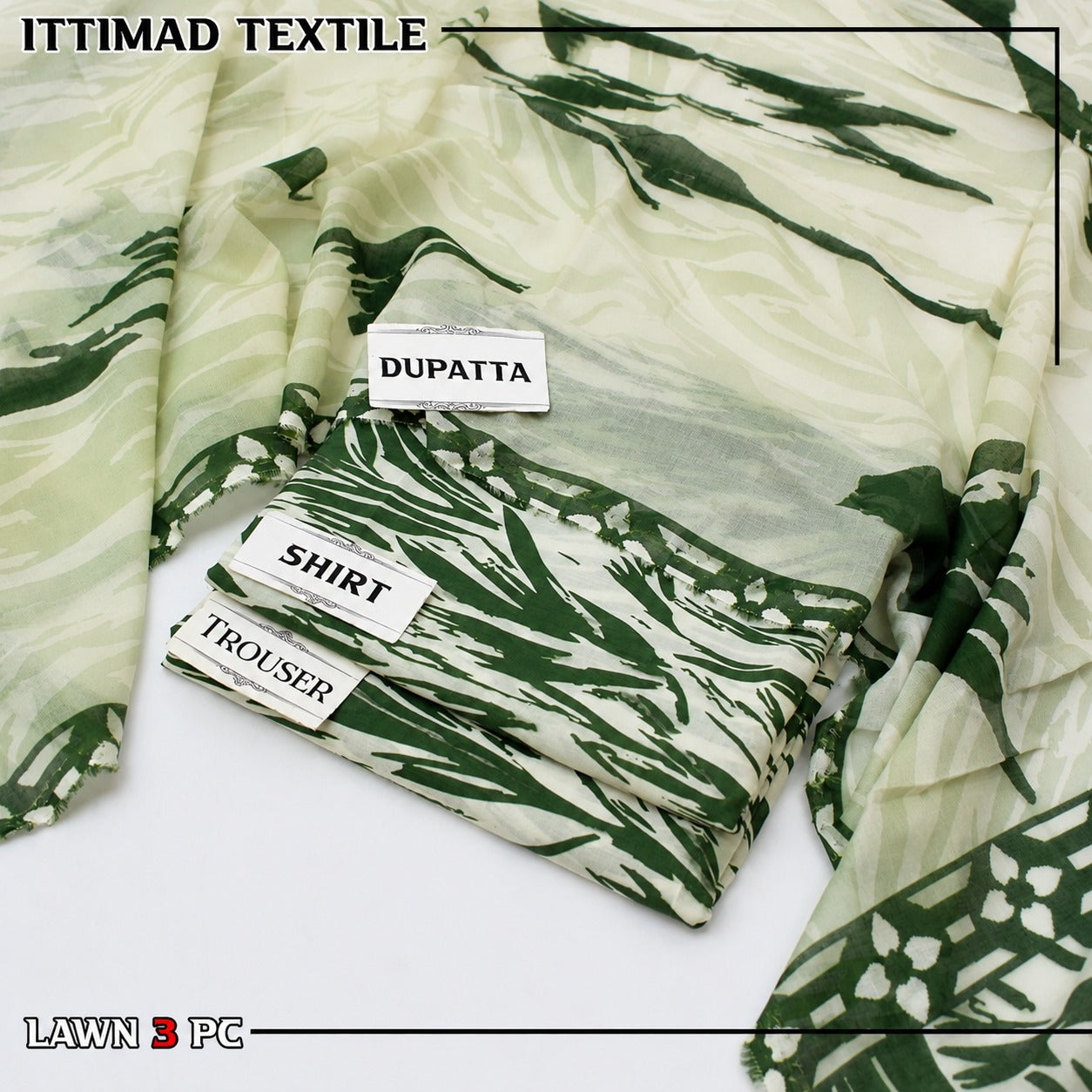 ITTIMAD TEXTILE VOL-4 Allover Suit with Soft Voil Lawn Dupatta